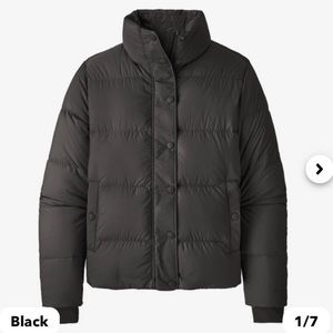 Patagonia Silent Down Jacket - size XS, black